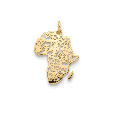 Adinkra Africa Pendant