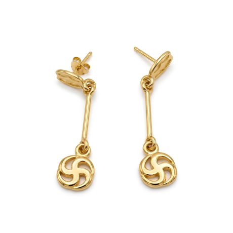 Dual Adinkra Earrings