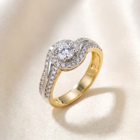 Dual Shank Twist Ring