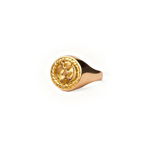 Gye Nyame Signet Ring