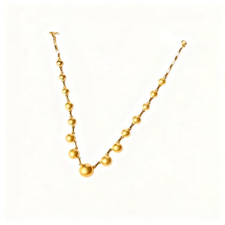 Half Ball Necklace (Graduation)