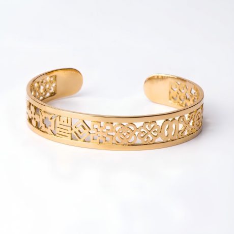 Multiple Adinkra Bangle