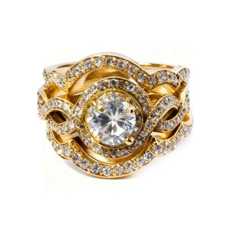 Pave Twist (Split) & Fitting Bands