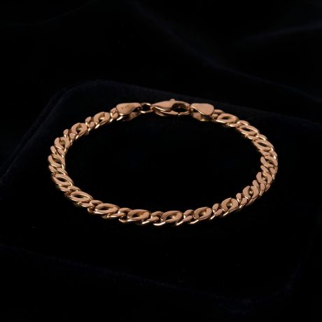 Solid Italian Curb Bracelet