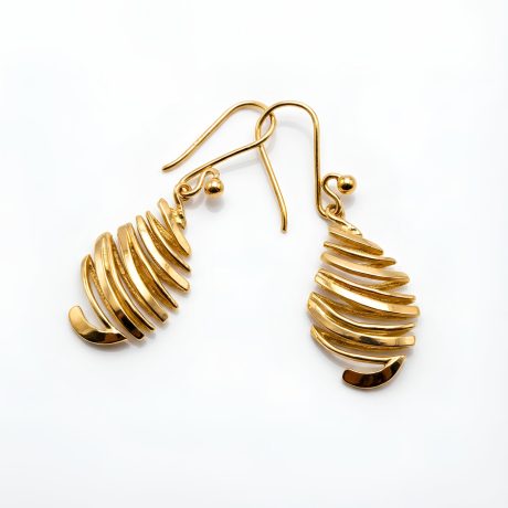 Spiral Coil Earrings